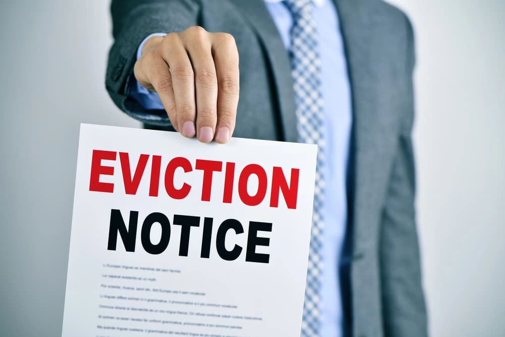Do property managers handle evictions